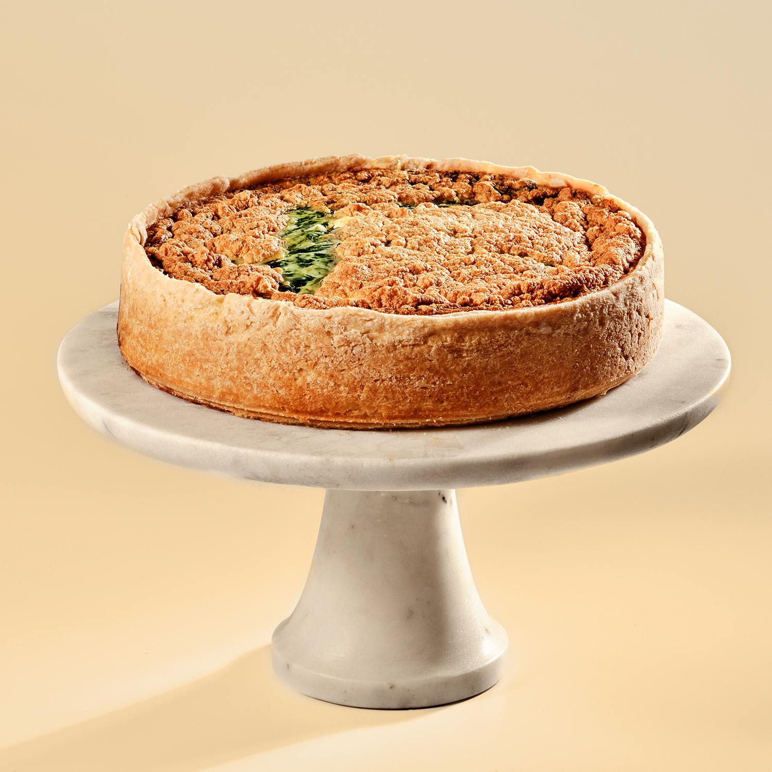 Quiche ze szpinakiem i fetą